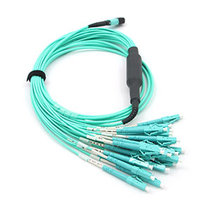 MTP/MPO LC Fan-out Patch Cable